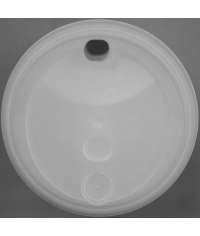 Крышка тип А без заглушки Прозрачная матовая d=90
