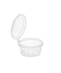 Соусник с верхним закрытием 50 мл Прозрачный