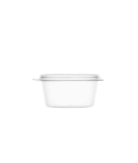 Соусник 50 мл Прозрачный с внешним закрытием и двумя упорами