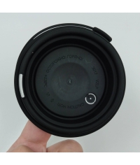 Крышка ВЗЛП тип И с узким питейником и заглушкой Черная d=80