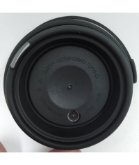 Крышка ВЗЛП тип И с узким питейником и заглушкой Черная d=80