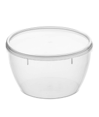 Банка под пресервы 360 мл Прозрачная с крышкой d=122 мм