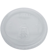 Крышка Veggo с клапаном-питейником Прозрачная d=95 PET