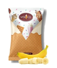 Сухая смесь VITA ICE Премиум БАНАН для молочных коктейлей и мягкого мороженого 1000 г