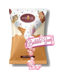 Сухая смесь VITA ICE Премиум БАББЛ ГАМ  для молочных коктейлей и мягкого мороженого 1000 г