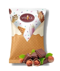 Сухая смесь VITA ICE Премиум ШОКОЛАДНО-ОРЕХОВАЯ для молочных коктейлей и мягкого мороженого 1000 г