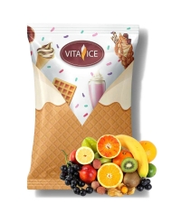 Сухая смесь VITA ICE Премиум ТУТТИ-ФРУТТИ для молочных коктейлей и мягкого мороженого 1000 г
