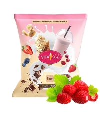 Сухая смесь VITA Shake Премиум ЗЕМЛЯНИКА для молочных коктейлей 1000 г