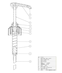 Дозатор для бутылки сиропа WTS?! Универсальный Белый на 5 мл