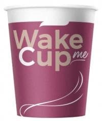 Бумажный стакан Wake Me Cup d=80 250 мл