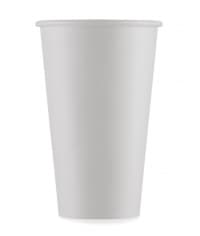 Бумажный стакан ECO CUPS Белый d=90 500мл