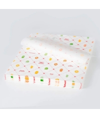 Оберточная бумага СЧАСТЬЕ ЕСТЬ! белая влагопрочная в листах 300×300 мм