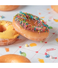 Оберточная бумага СЧАСТЬЕ ЕСТЬ! белая влагопрочная в листах 300×300 мм