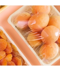 Пищевая полиэтиленовая пленка Десногор 450 мм × 200 м ЖЕЛТАЯ толщиной 6 мкм