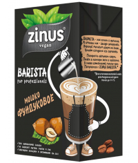 Zinus Barista Фундуковое молоко 1000 мл