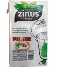 Напиток Zinus Vegan на растительном сырье Фундуковое 1000 мл