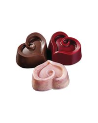 Форма для шоколада «Сердца»[30шт] поликарбонат ,H=18,L=25,B=30мм