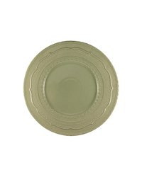 Блюдо «Скалистос» керамика D=33,H=3см зелен.