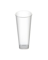 Стакан Bubble cup/шейкер квадратное дно глянцевый ПП 1029ГП D=90мм цвет прозр. 650мл (25г) ОЗЛП/ВЗЛП (х1/240)