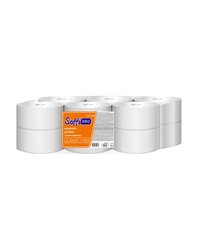 Туалетная бумага 1 слойная SoffiPRO, 200м T2 10901494 (х1/12)