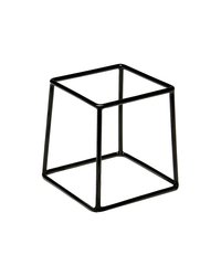 Подставка фуршетная для блюда металл ,H=18,L=18,B=18см черный