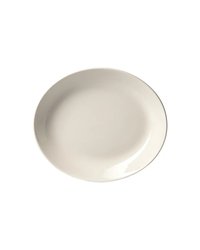 Блюдо «Тэйст» овальное фарфор ,H=25,L=225,B=190мм белый