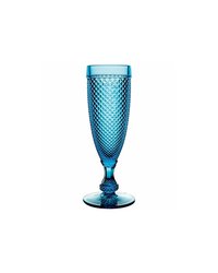 Бокал-флюте стекло 110мл D=72,H=190мм синий
