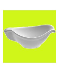 Соусник «Веркорс» фарфор 100мл ,H=50,L=150,B=65мм белый
