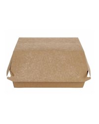 Коробка д/гамбургеров ECO BURGER XL 113х113х112мм Burger XL цвет Крафт DoECO (х50/150)