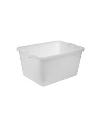 Контейнер для продуктов полиэтилен 60л ,H=30,L=62,B=42см белый