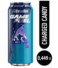 Энергетический напиток Adrenaline Game Fuel Charged Candy 449 мл ж/б
