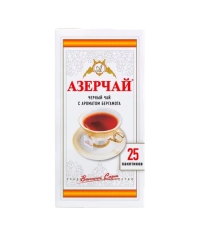 Чай черный Азерчай Бергамот 25 пак. × 1,5 г
