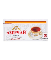 Чай черный Азерчай Бергамот 25 пак. × 1,5 г Чай черный Азерчай Бергамот 25 пак. × 1,5 г
