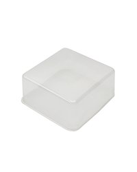 Крышка для контейнера ПЭТ КД-504 80х80х35мм цвет прозр. Кадо (х960)