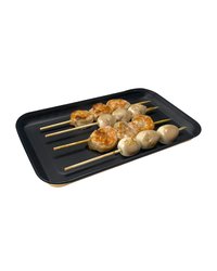 Лоток бумажный 225х135х12мм OnePlatter BLACK цвет черный (х25/550)
