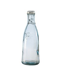 Бутылка с пробкой стекло 1л D=98,H=280мм прозр.