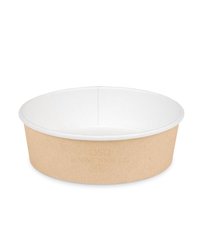Круглый контейнер 620мл 150мм Выс.: 46мм Round Bowl цвет Крафт OSQ (х270)