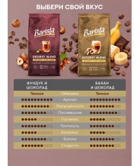 Кофе в зернах Barista Aroma Desert blend со вкусом банана и шоколада 1000 г