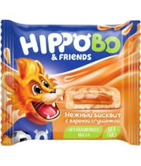 Бисквит Hippo Bo с вареной сгущенкой 32 г