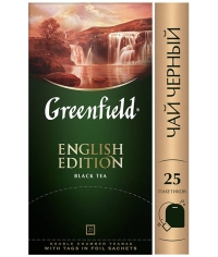 Чай черный Greenfield English Edition 25 пак. × 2 г