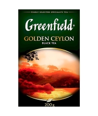Чай черный Greenfield Golden Ceylon листовой 200 г
