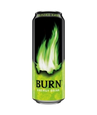 Энергетический напиток Burn ЯБЛОКО КИВИ 449 мл ж/б
