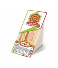 Сэндвич МК Сити Ланч микс Мясной 160 гр