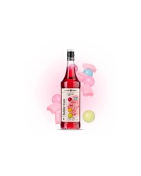 Сироп «Баббл Гам» Pinch&Drop стекло 1л D=85,H=330мм красный
