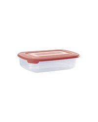 Контейнер для продуктов с крышкой для СВЧ полипроп. 450мл ,H=40,L=155,B=100мм прозр.,бордо
