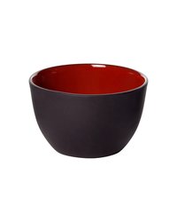 Салатник керамика 300мл D=10,H=7см черный,красный