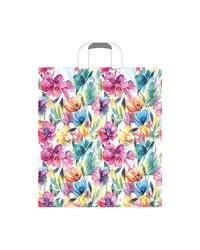 Пакет ПЭ с петлевой ручкой 38x42+3см (37) ПНД (Акварельный сад) Артпласт (х50/500)