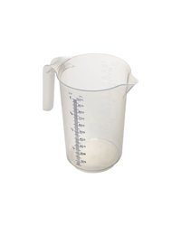 Стакан мерный с ручкой полипроп. 250мл D=75,H=120мм прозр.