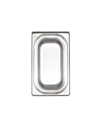Гастроемкость GN 1/4 сталь нерж. 2,8л ,H=10,L=26,5,B=16,2см металлич.