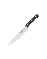 Нож поварской «Ультракорт» сталь,пластик ,L=30/22см черный